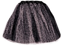 Tule Rokje 3 lagen Panter (40cm)