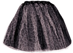 Tule Rokje 3 lagen Panter (40cm)