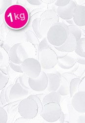 Confetti 1 Kilo Wit