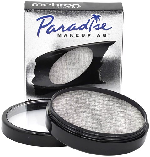 Mehron Paradise Makeup AQ - Metallic Silver - 40gr