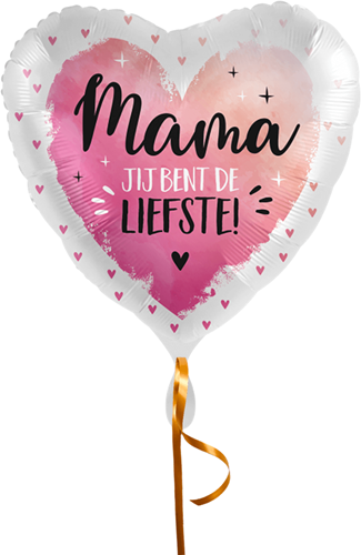 Folieballon Mama Jij Bent De Liefste (43cm)