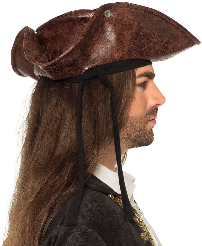 Pirate tricorn hat blue - België