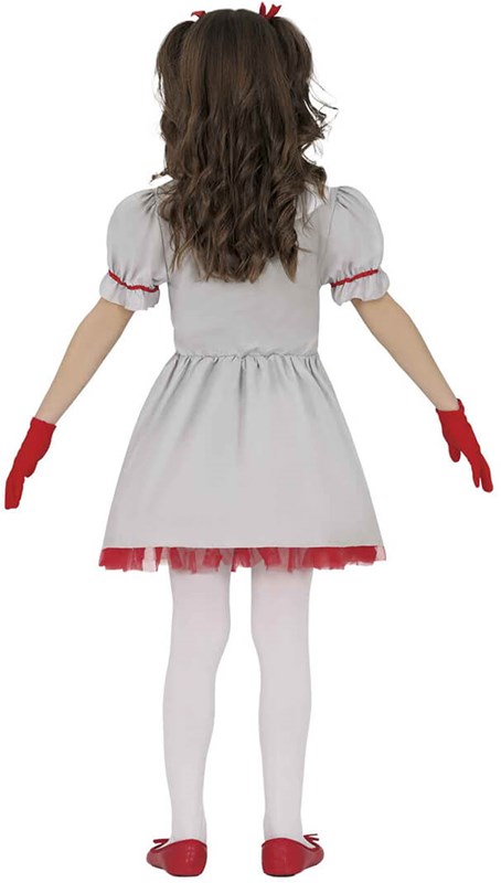 Halloween Jurkje Killer Clown Meisje (achterkant)