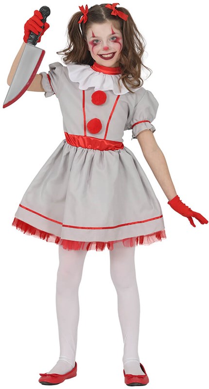 Halloween Jurkje Killer Clown Meisje