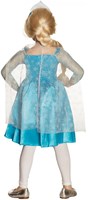 Prinsessenjurk Kind Winter Prinses (achterkant)