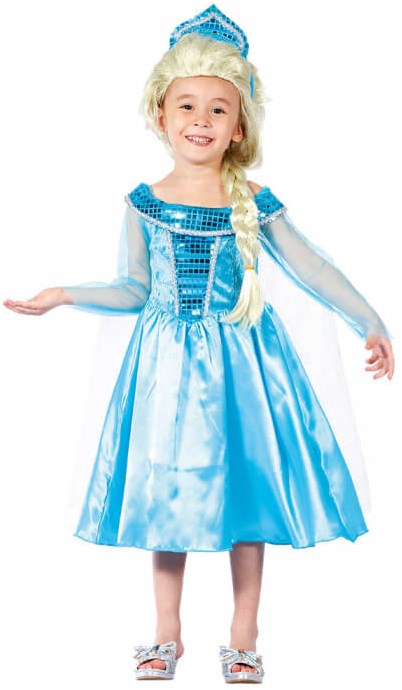 Prinsessenjurk Kind Winter Prinses