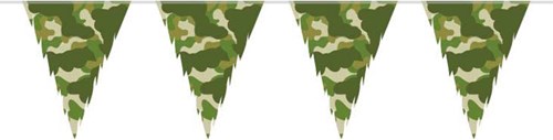 Vlaggenlijn Camouflage 10mtr.