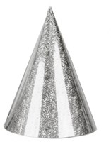 Feesthoed Laser Zilver