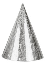 Feesthoed Laser Zilver