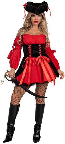 Piraten Jurk Dames - Vixen Pirate Wench