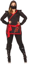 Dameskostuum Assassin Ninja (Plus Size)