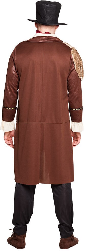 Carnaval kostuum - heren shirt - Steampunk - middeleeuws - Piraat- in een keer