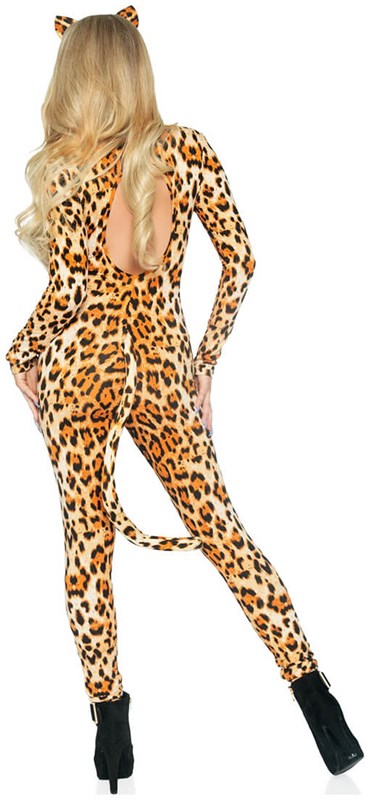 Dameskostuum Sexy Cougar 3dlg. (achterkant)
