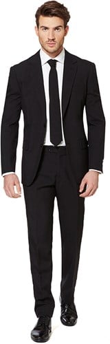 Herenkostuum OppoSuits Black Knight