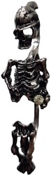 Halloween Ring Skelet voor drie vingers