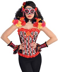 Day of the Dead Epauletten en Choker