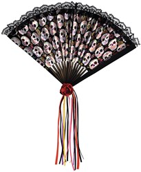 Waaier Day of the Dead - 24x42cm
