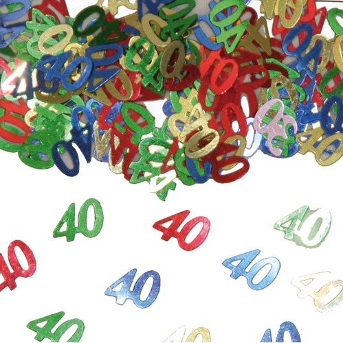 Confetti 40 Jaar