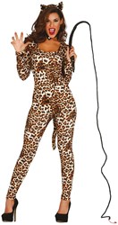 Dames Jumpsuit Sexy Luipaard 