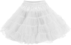 Petticoat 2-Laags Wit