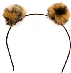 Diadeem Bol Pluche Panter