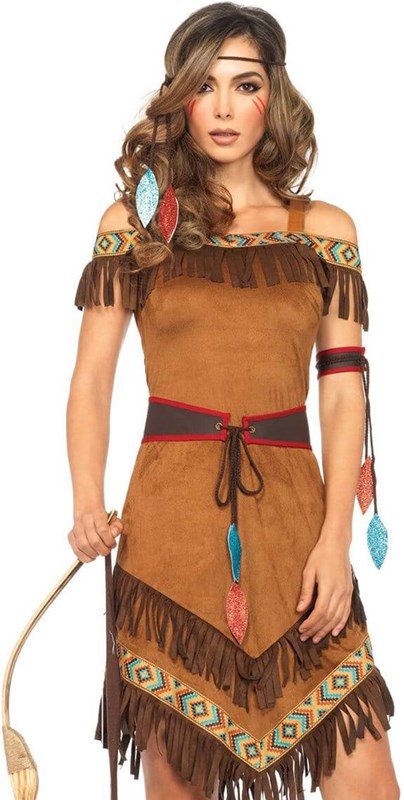 Indianenjurkje Native Princess voor dames (voorkant 2