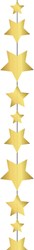 Ballonnenlint Sterretjes Goud (2m)