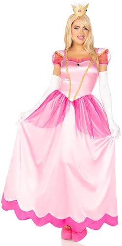 Prinses Peach Kostuum