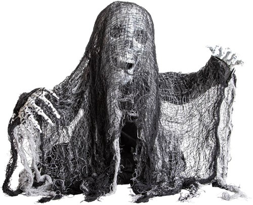 Halloween Zombie Bovenlichaam met beweging en geluid
