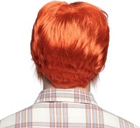 Herenpruik Oranje met baard (achterkant)