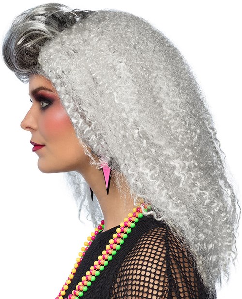 Pruik Jaren 80 Diva (zijkant)