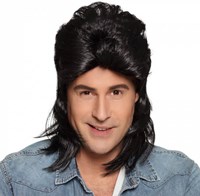 Heren Pruik Jimmy Zwart