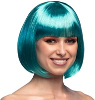 Pruik Bobline Cabaret Turquoise 