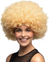 Pruik Oversized Afro Blond