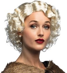 Pruik Charleston Helen Blond