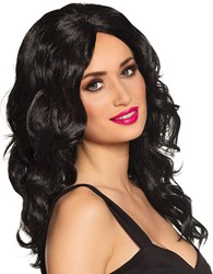 Pruik Celebrity Zwart