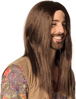 Hippie Pruik John Lennon Lang (zijkant)