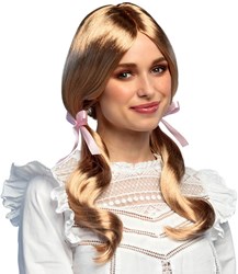 Pruik Schoolmeisje Blond