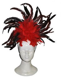 Diadeem Verentooi Rood/Bordeaux