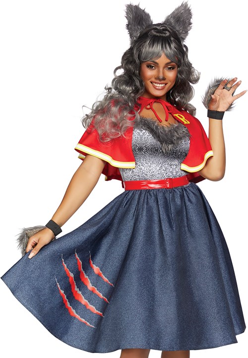 Halloween Dameskostuum Teen Wolf (1)