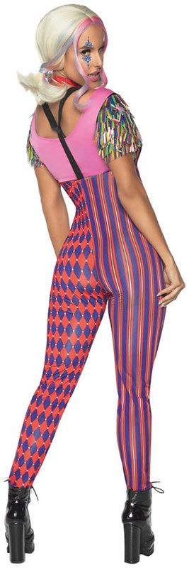 Jumpsuit Harlequin Comic Vixen (achterkant)