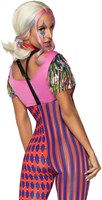 Jumpsuit Harlequin Comic Vixen (detail achterkant)