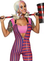 Jumpsuit Harlequin Comic Vixen (detail)