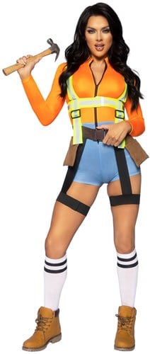 Dames Outfit Sexy Bouwvakker