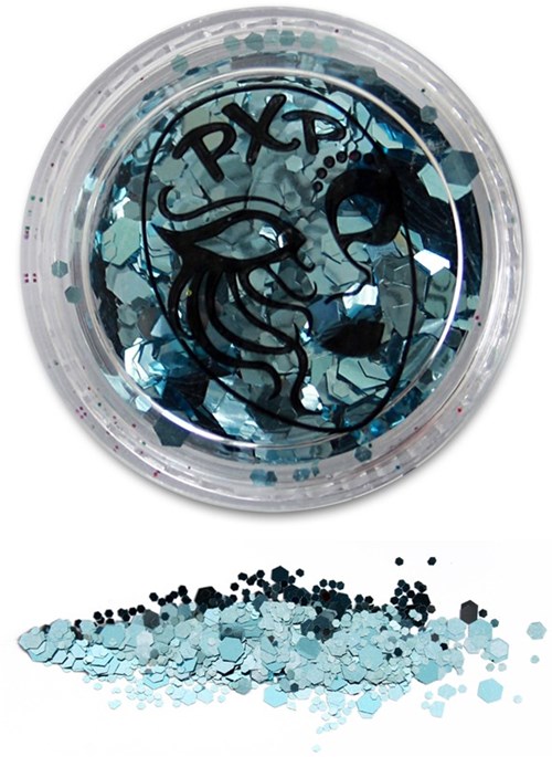 PXP Glitters Grof IJsblauw (Ice Blue) 5gr.