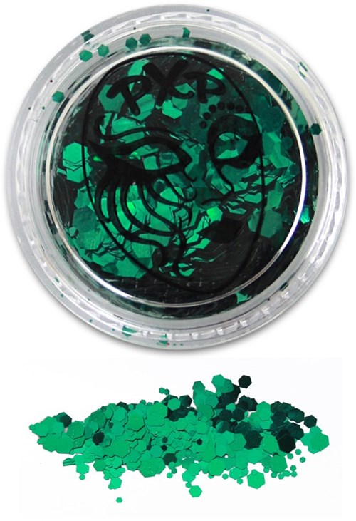 PXP Glitters Grof Groen (Grass Green) 5gr.