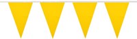 Brandvertragende Vlaggenlijn Geel 10m (PVC)