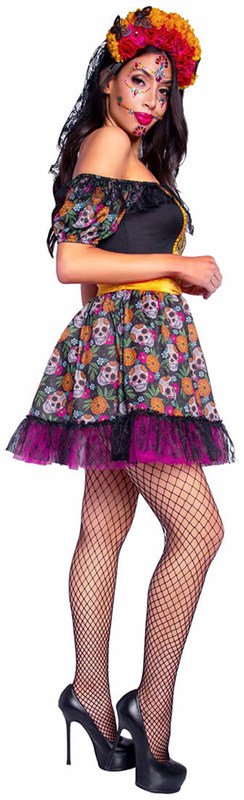 Dameskostuum Marigold Catrina (zijkant)