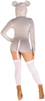 Muizen Kostuum Dames - Comfy Mouse (achterkant)
