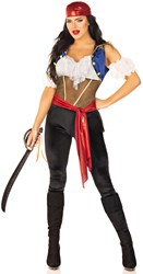 Piraten Kostuum Dames - Jumpsuit Ravishing Pirate